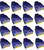 atorakushon   Parashute Fabric Blouse Cover Garments Wardrobe Organizer Pack of 16 (Blue)