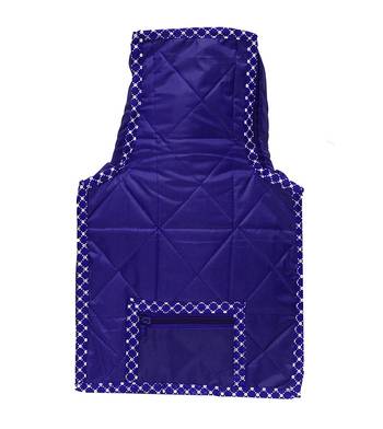 atorakushon   Parashute Fabric Blouse Cover Garments Wardrobe Organizer Pack of 12 (Blue) 3