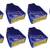 atorakushon   Parashute Fabric Blouse Cover Garments Wardrobe Organizer Pack of 8 (Blue)
