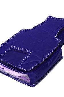 atorakushon   Parashute Fabric Blouse Cover Garments Wardrobe Organizer Pack of 10  (Blue)
