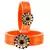 Extra Large Size  Orange  Bangles And Bracelets