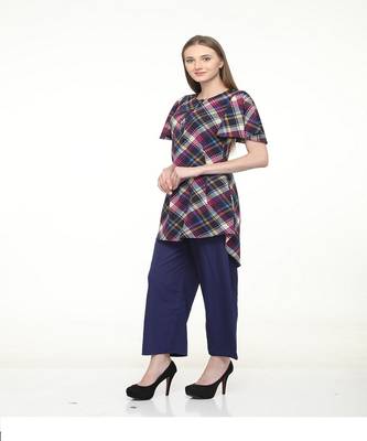 Multicolor printed rayon tops 1