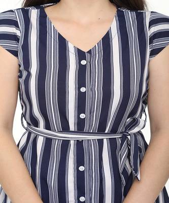 White printed crepe tops 3
