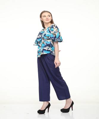 Multicolor printed rayon tops 1