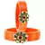 Extra Large Size  Orange  Bangles And Bracelets