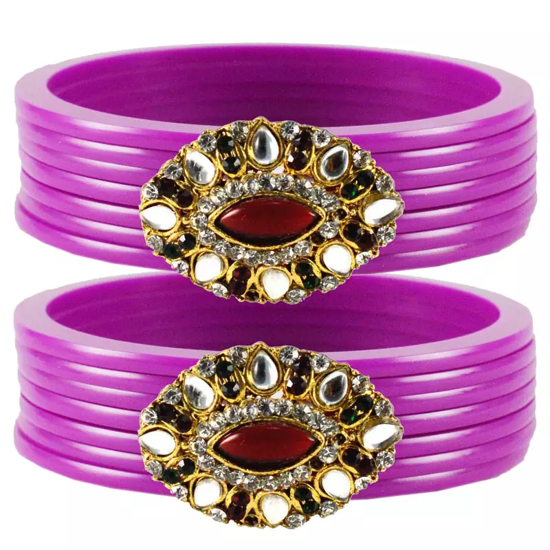Extra Large Size  Purple  Bangles And Bracelets