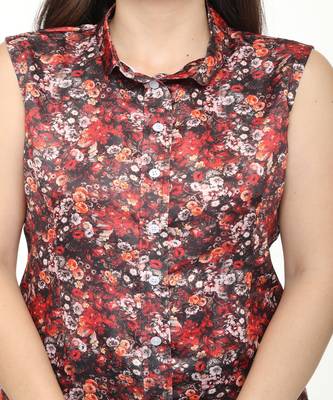 Multicolor printed crepe tops 3
