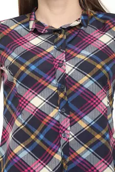 Multicolor printed crepe tops
