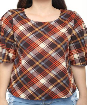 Multicolor printed crepe tops 3