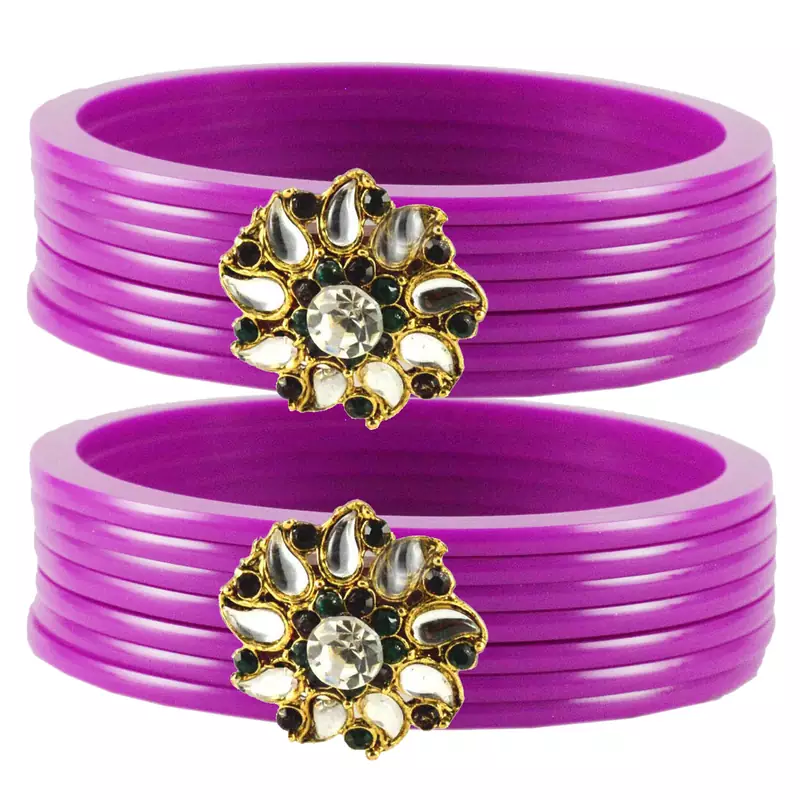 Extra Large Size  Purple  Bangles And Bracelets