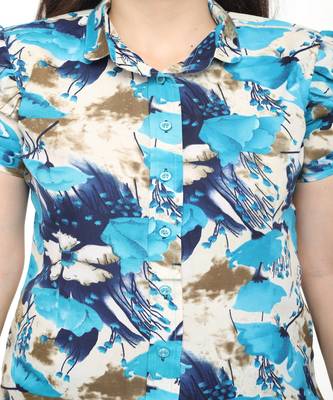 Multicolor printed crepe tops 3