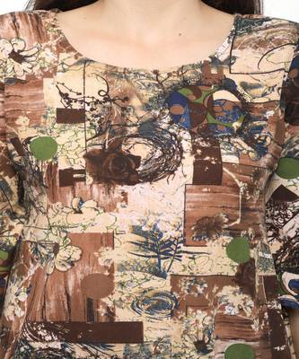 Multicolor printed crepe tops 3