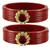 Extra Large Size  Maroon  Bangles And Bracelets