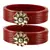 Extra Large Size  Maroon  Bangles And Bracelets