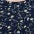Blue printed crepe tops