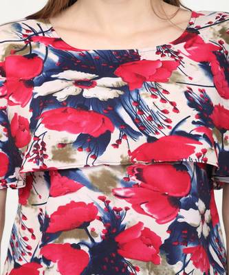 Multicolor printed crepe tops 3
