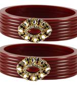 Extra Large Size  Brown  Bangles And Bracelets