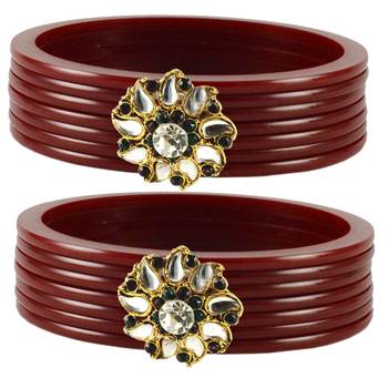 Extra Large Size  Brown  Bangles And Bracelets 1