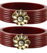 Extra Large Size  Brown  Bangles And Bracelets