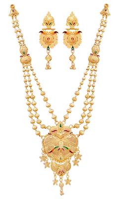 Multicolor cubic zirconia necklace-sets 1