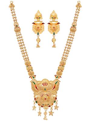 Multicolor cubic zirconia necklace-sets 1
