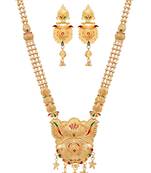 Multicolor cubic zirconia necklace-sets