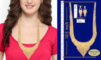 Gold cubic zirconia necklace-sets 3