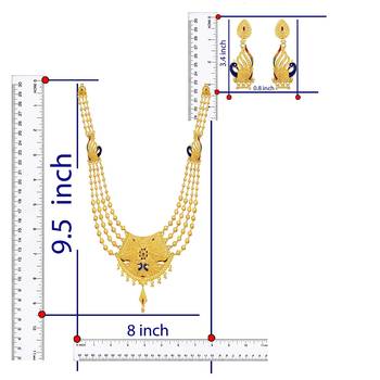 Multicolor cubic zirconia necklace-sets 3