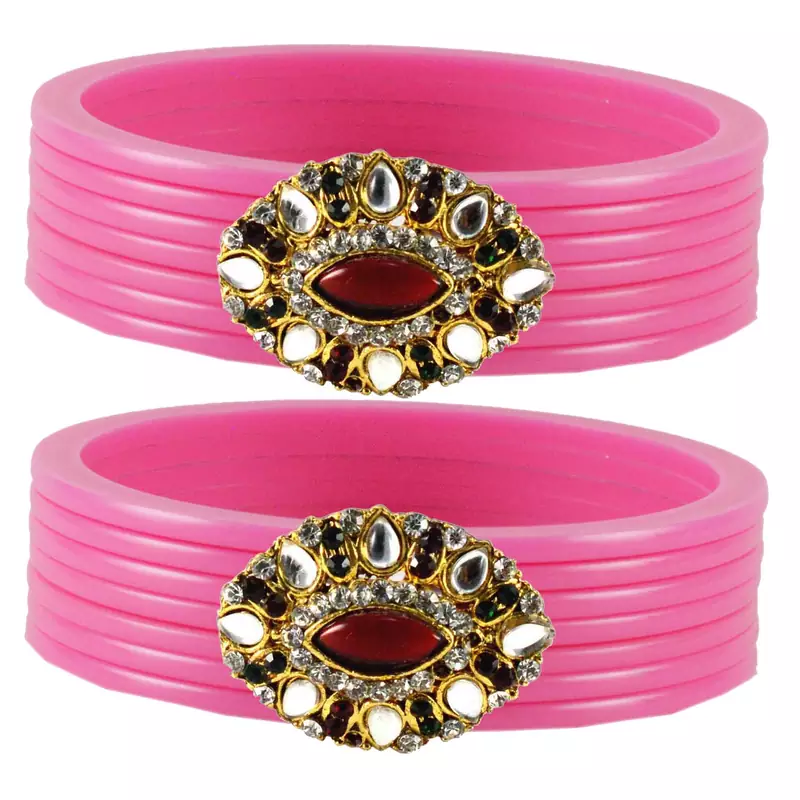 Extra Large Size  Pink  Bangles And Bracelets