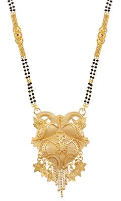 Multicolor cubic zirconia mangalsutra 3