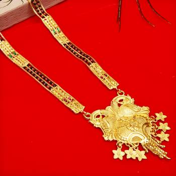 Multicolor cubic zirconia mangalsutra 1