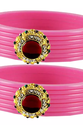Extra Large Size  Pink  Bangles And Bracelets