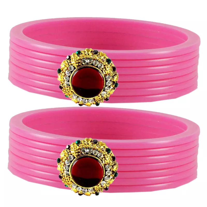 Extra Large Size  Pink  Bangles And Bracelets