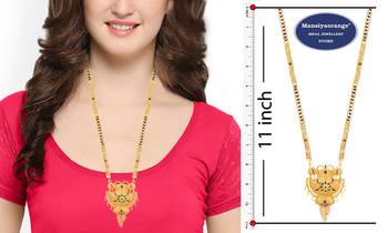 Multicolor cubic zirconia mangalsutra 2