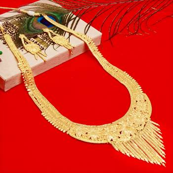 Gold cubic zirconia necklace-sets 4