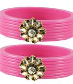 Extra Large Size  Pink  Bangles And Bracelets