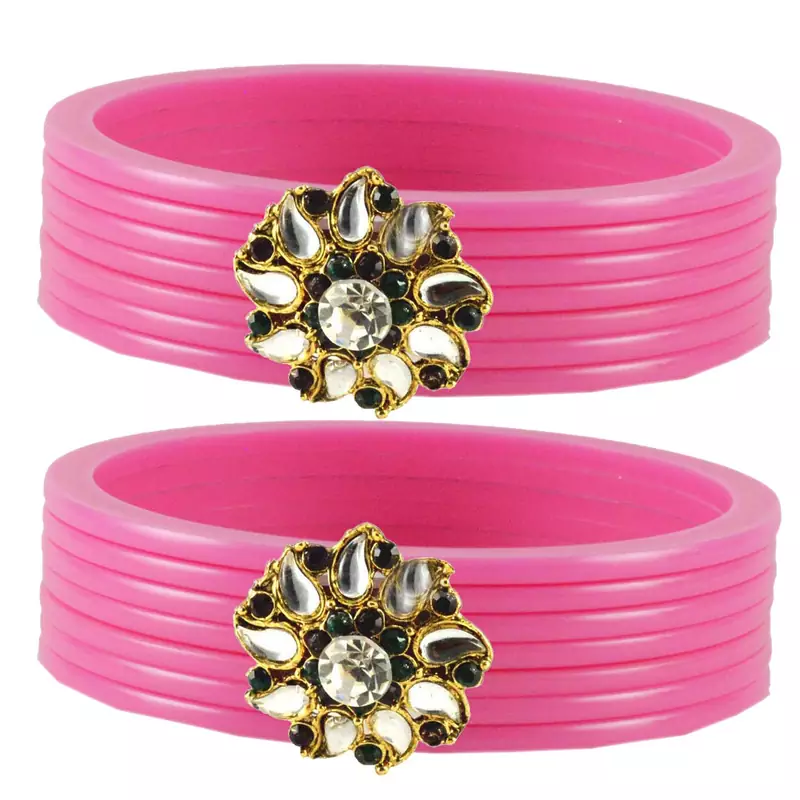 Extra Large Size  Pink  Bangles And Bracelets