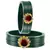 Extra Large Size  Dark Green Bangles And Bracelets