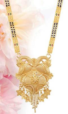 Multicolor cubic zirconia mangalsutra 5