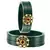 Extra Large Size  Dark Green Bangles And Bracelets