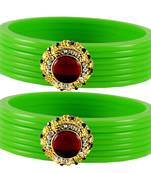 Extra Large Size  Green  Bangles And Bracelets