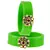 Extra Large Size  Green  Bangles And Bracelets