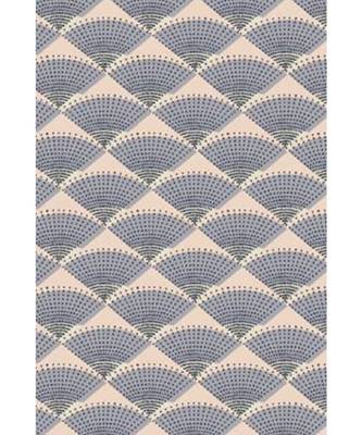 Cream colour printed silkmul pocket square 2