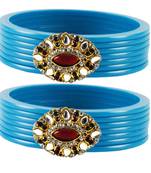 Extra Large Size  Firozi  Bangles And Bracelets