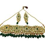 Green pearl necklaces