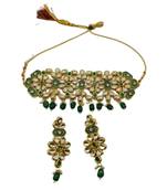 Green pearl necklaces