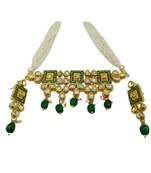 Green pearl necklaces