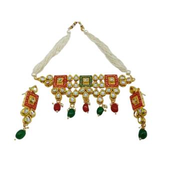 Multicolor pearl necklaces 1