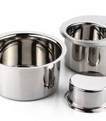 Kitchen Krafts 9pcs Flat bottom Tope set (22g) 10x18 (Induction Compatiable)