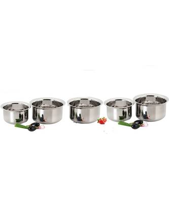 Kitchen Krafts 5pcs Round bottom Tope set (22g) 10x14 1